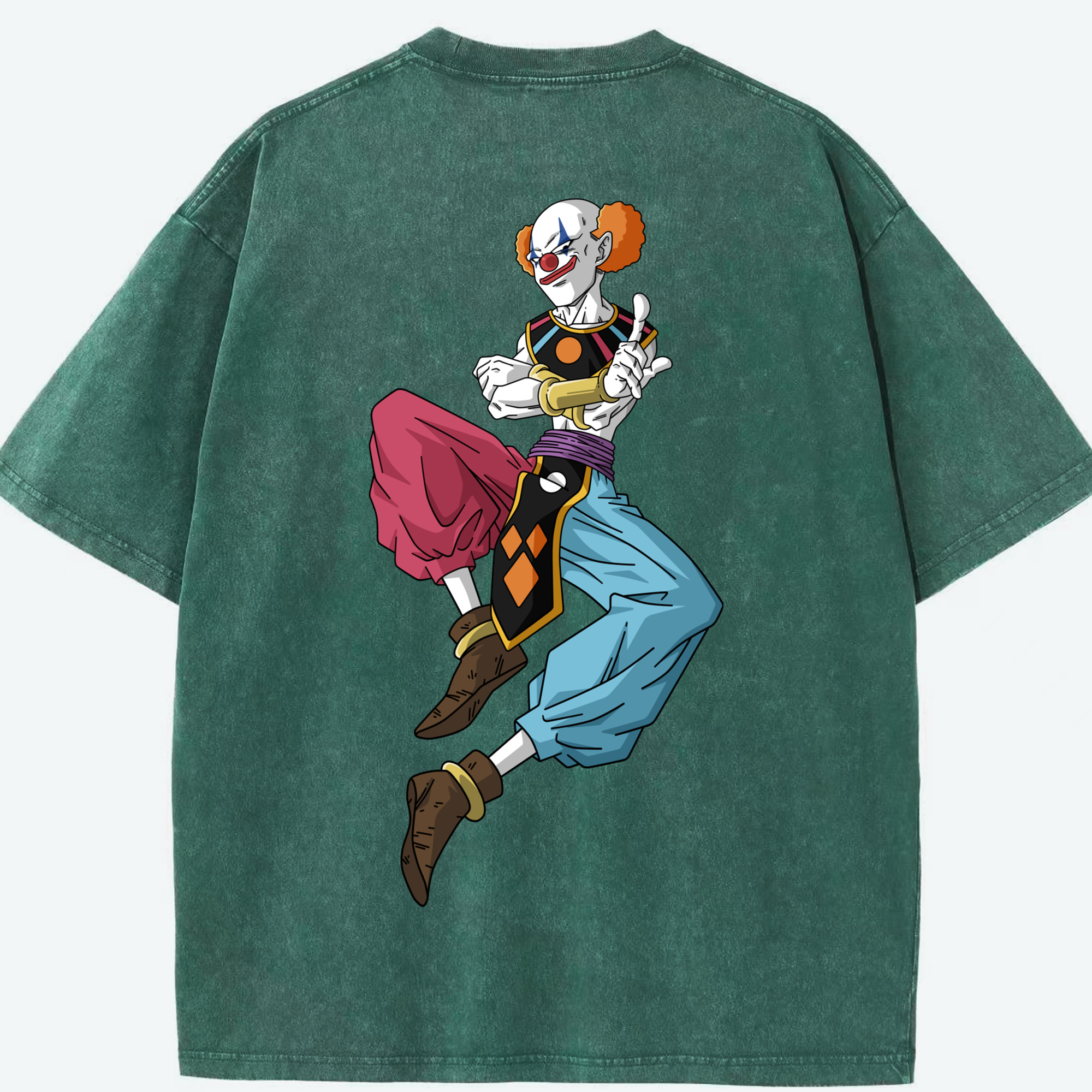 （画像用） ドラゴンボール DRAGON BALL 綿100% ヴィンテージ風 半袖Tシャツ（背面プリント）
